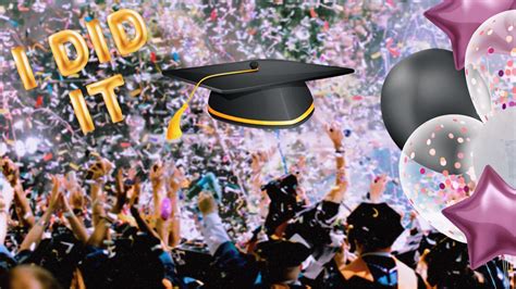 Virtual Graduation Background Design