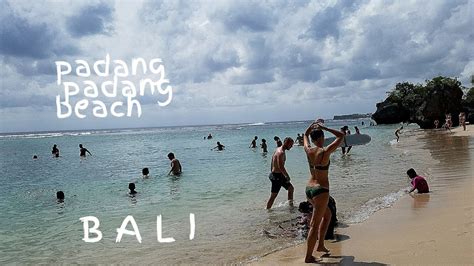 Banyak Bule Berjemur Di Padang Padang Beach Bali Nude Island Nudist Beach Youtube