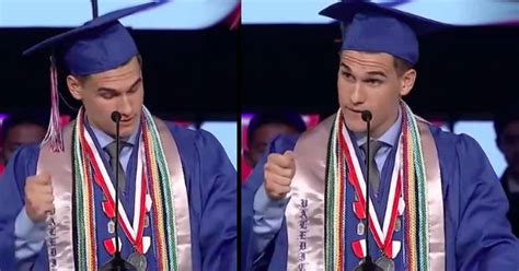 Kyle Martin Got Brutally Honest At His Graduation In The Best