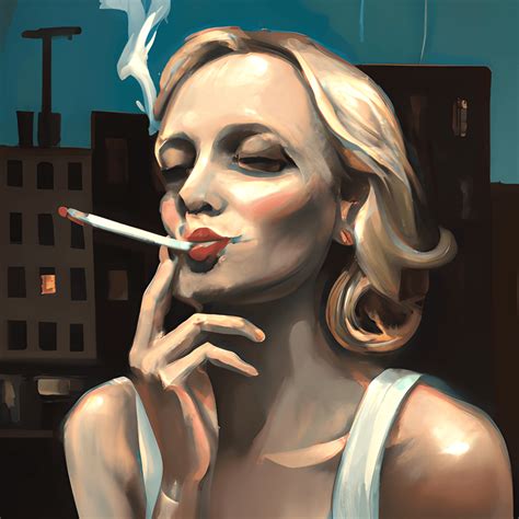 Cigarette Girl · Creative Fabrica