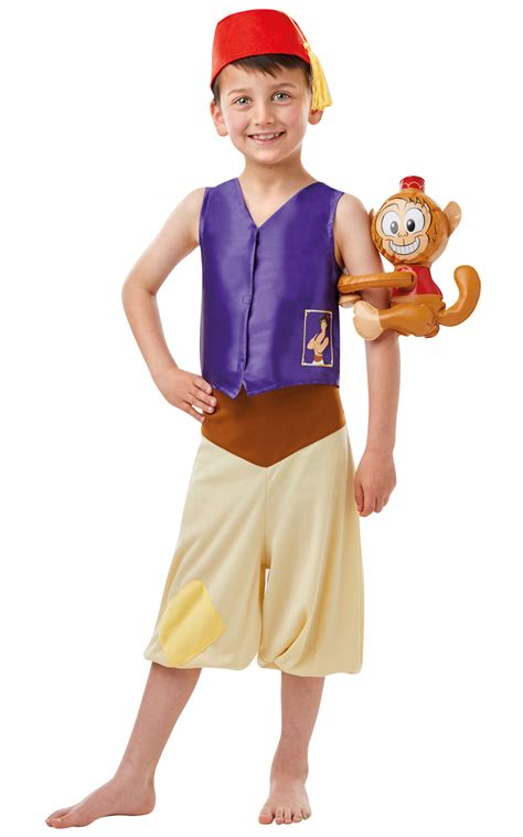 Classic Aladdin Boys Costume Fairytale Costumes Mega Fancy Dress