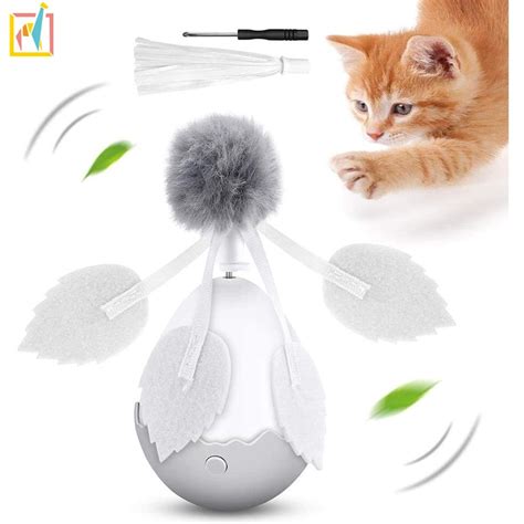 Smart Electronic Cat Toy Interactive Automatic Rotating 360° Self