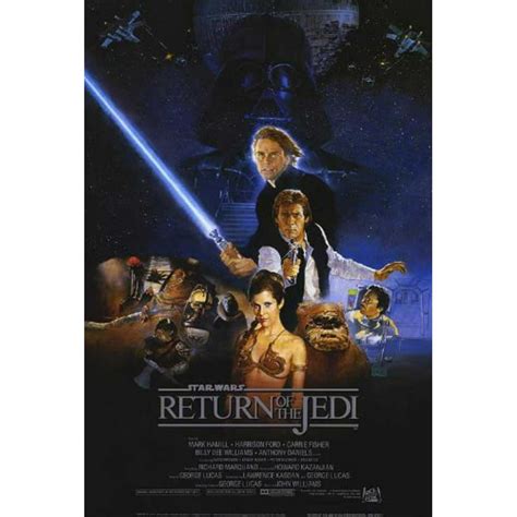 Star Wars Episode Vi Return Of The Jedi Movie 27x40 Poster High