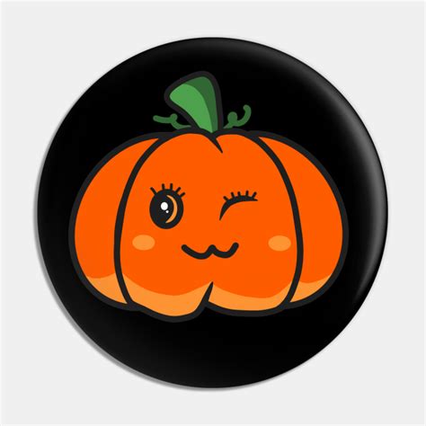 Cute Halloween Winking Jack O Lantern Jack O Lantern Pin Teepublic