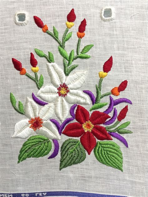 Embroidery Flowers Pattern Crewel Embroidery Embroidery Library