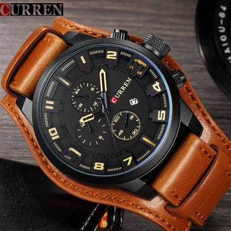 Curren Men S Casual Sport Quartz Watch Mens Watches Top Brand Luxury