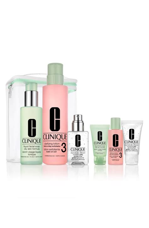 Clinique Great Skin Everywhere 3 Step Skin Care Set For Combination Or