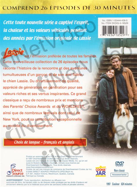 Lassie La Premiere Saison Entiere Boxset On Dvd Movie