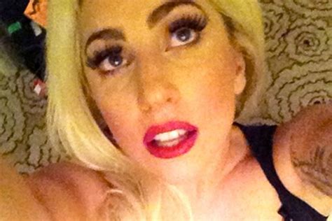 Snapshot Lady Gaga Posts Racy Picture On Twitter