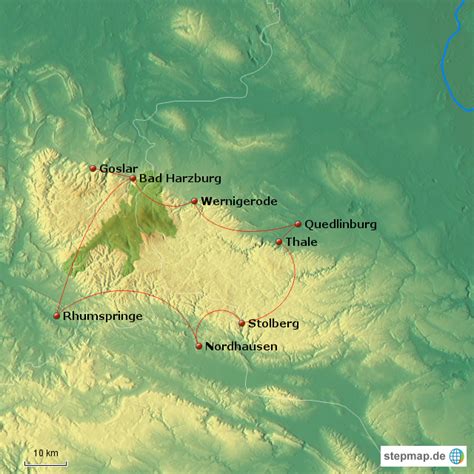 Find local businesses, view maps and get driving directions in google maps. StepMap - Cabriotour Harz 2015 - Landkarte für Deutschland