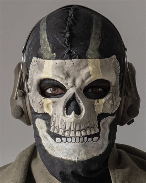 Modern Warfare Ghost Mask Call Of Duty 2020 Airsoft Option Etsy