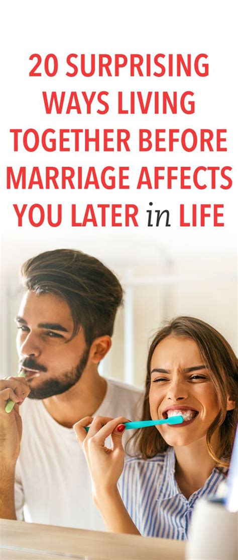 Surprising Ways Living Together Before Marriage Affects You Later In