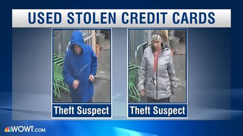 Pair Sought For Using Stolen Credit Cards