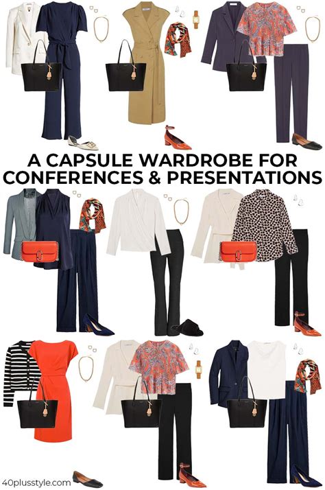 what to wear to a conference or presentation 40 style