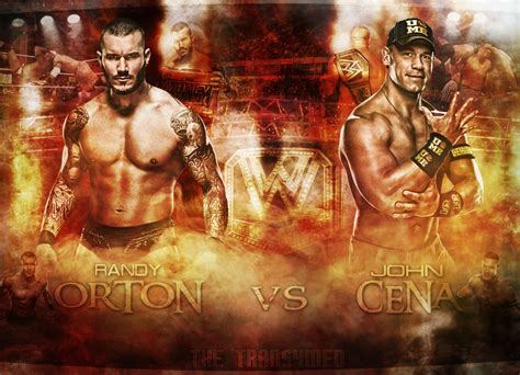 John Cena Vs Randy Orton By Thetrans4med On Deviantart