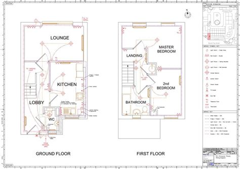 House Wiring Diagram House Wiring House Layouts House