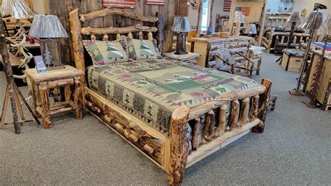 Aspen Log Furniture Collection — Ez Mountain Rustic Furniture