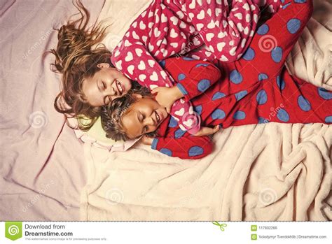 Bedtime Slumber Dream Sleepover Stock Photo Image Of Nightwear