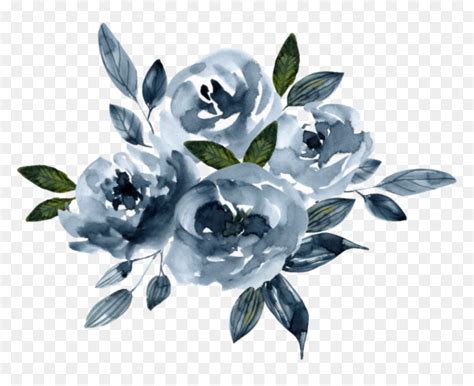 Freetoeditflowers Aesthetic Flower Blue Nature Blue Flower Aesthetic Png Transparent Png
