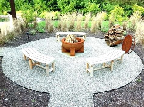 Image Result For Pea Gravel Edging Ideas Fire Pit Landscaping Fire