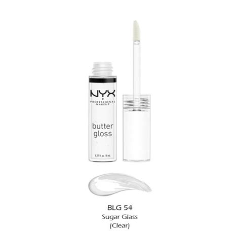 Nyx Professional Makeup Butter Gloss Non Sticky Lip Gloss Sugar Glass