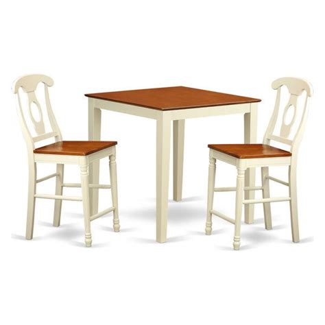 3 Piece Counter Height Dining Set Counter Height Table 2 Chairs