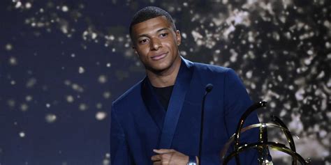 2023 elected best player in ligue 1 kylian mbappé remains unclear about his future at psg
