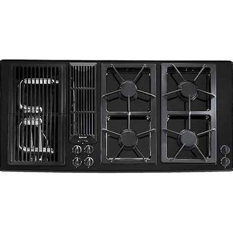 90cm cooktop dual cooktop lowes cooktop. Jenn-Air® 45-Inch Gas Downdraft Cooktop (Color: Black) at ...