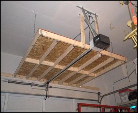 Build Your Own Garage Ceiling Storage Ceiling Ideas