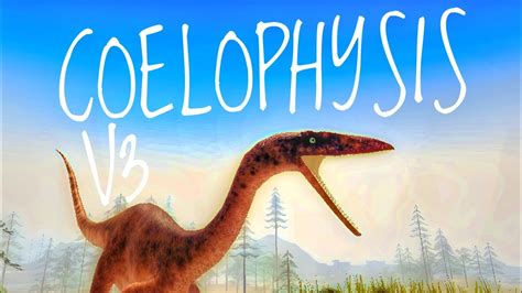 New Coelophysis Remodel Roblox Dinosaur World Mobile Youtube