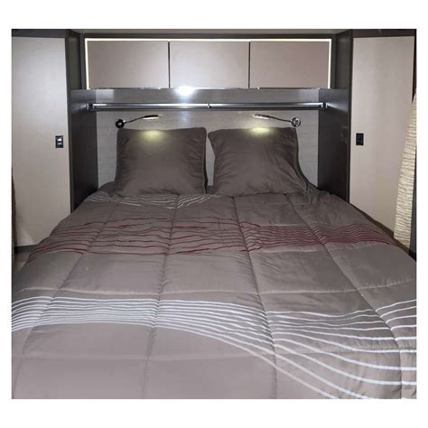 LIT TOUT FAIT VIBES GRIS 150 X 200 CM LIT CENTRAL 70CV150C