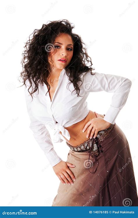 Jeune Femme Sexy De Latina Image Stock Image Du Brunette 14076185