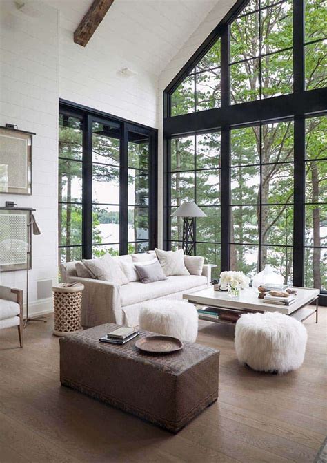 Dreamy Rustic Modern Lake House With Sweeping Vistas Of