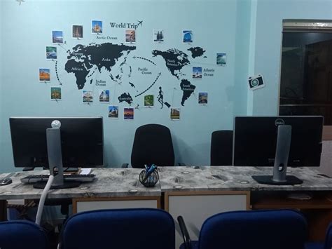 Travel Agency Office Office Wall Design Travel Agency Wall Art Designs