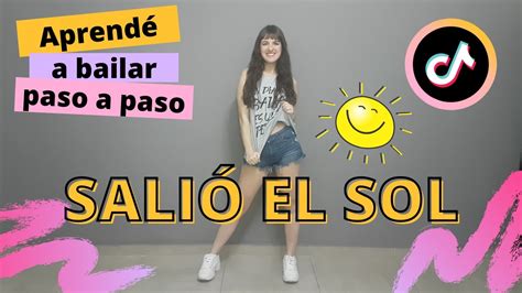 Tutorial Tik Tok Dance SaliÓ El Sol Don Omar Youtube