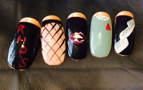 Rocky Horror Picture Show Rhps Nails Nail Art Horror Nails Cute