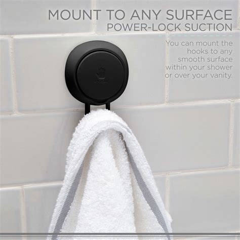 Bath Bliss Gel Suction Power Wall Mounted Towel Hook Wayfair