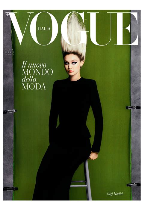 Gigi Hadid Sulla Cover Di Vogue Italia Sono Stufa Di Vedermi Sempre