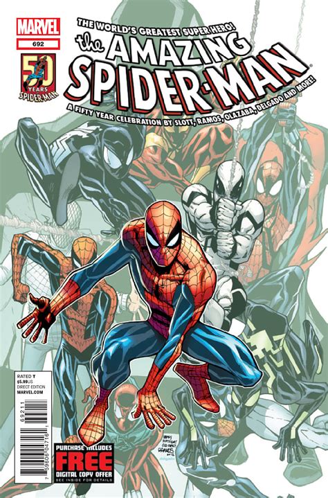 Amazing Spider Man Vol 1 692 Marvel Comics Database