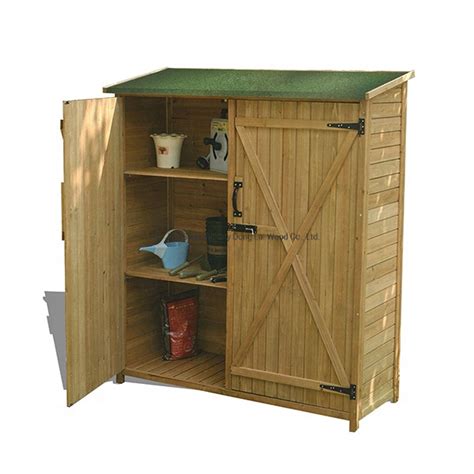 Waterproof High Quality Wooden Outdoor Storage Garden Sheds For Tool