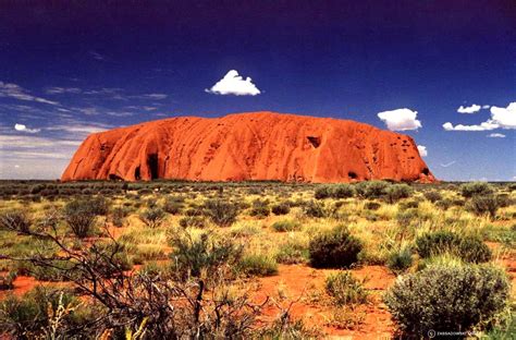 Uluru (also known as ayers rock and pronounced: Images Cart : Ayers Rock in Uluru National Park Australia