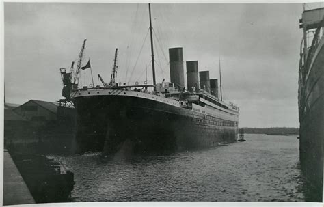 Beautiful Stern Shot Of Titanic At Southampton Docks Rtitanic