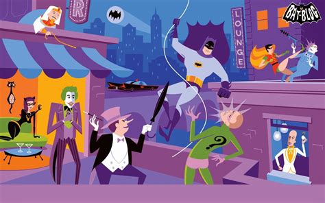 Free Download 75 Years Of Batman Wallpapers 1966 Batman Tv Series Art