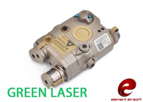 Element Peq La5 Uhp Advanced Target Pointer Green Laser Illuminator