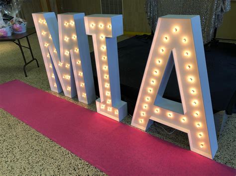 Custom Marquee Letters Events 365 Rentals Party Decor Rental