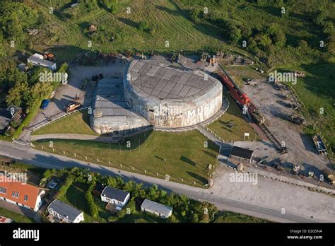 France Pas De Calais Audinghen Museum Of The Atlantic Wall Aerial View