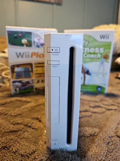 Nintendo Wii Rvl 001 512 Mb Home Console White Ebay