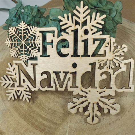 Adorno Feliz Navidad Adorno Navidad Onaona Shop