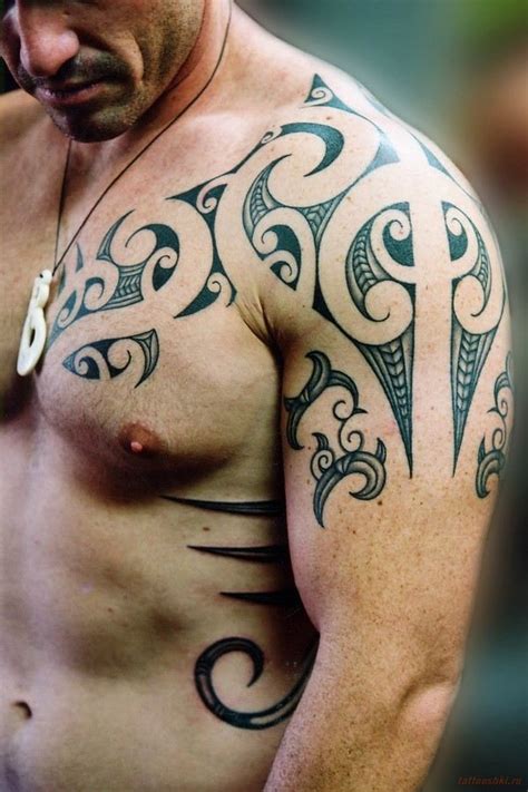 24 Warrior Tribal Tattoos For Men Shoulder And Arm Pictures Wallpaper