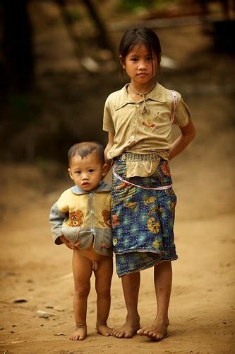Laos Hmong Village Near Luang Prabang Jmbaud Flickr